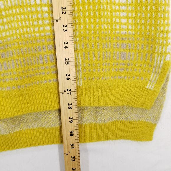 The Limited Sweater Women Medium Yellow Sleeveless Cowl Neck Hi Low Hem Pullover - Picture 10 of 10